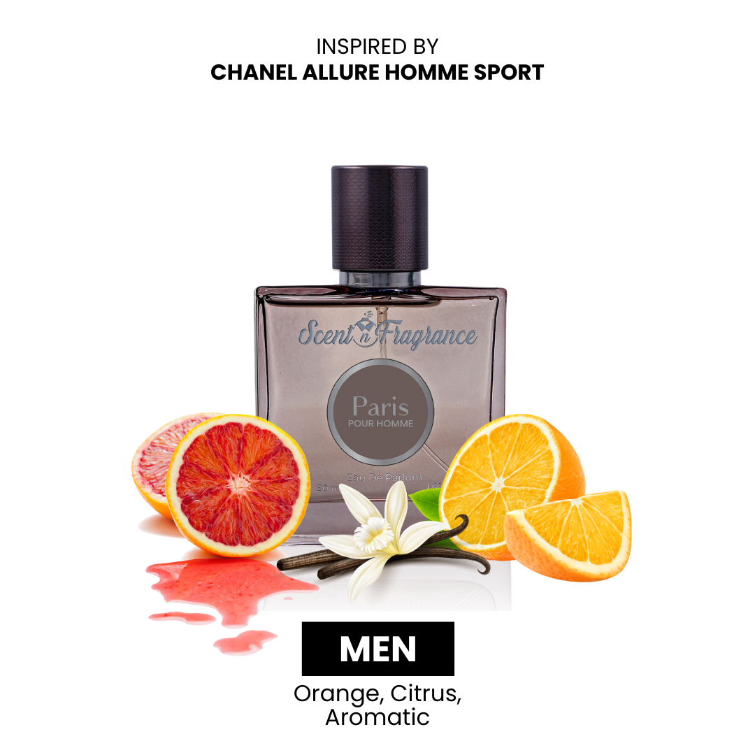 PARIS - INSPIRED BY CHANEL ALLURE HOMME SPORT by Scent N Fragrance