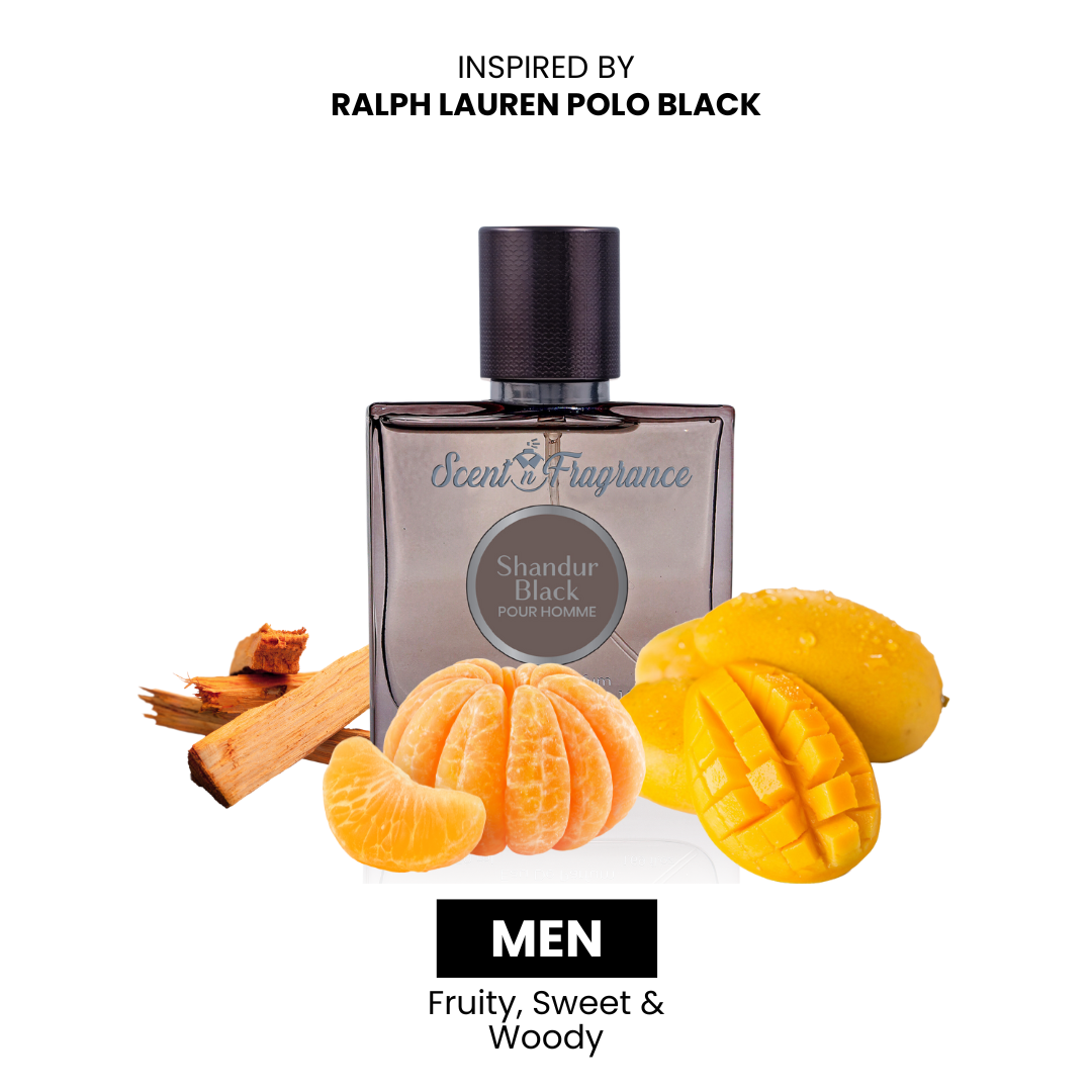 SHANDUR BLACK - INSPIRED BY RALPH LAUREN POLO BLACK by Scent N Fragrance