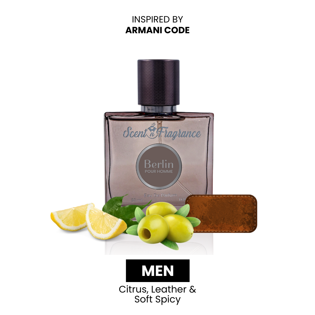 Berlin Pour Homme - Inspired by Armani Code by Scent N Fragrance